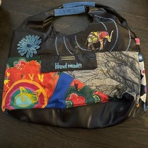 Puerto Rican Desigual Y2K Colorful tote